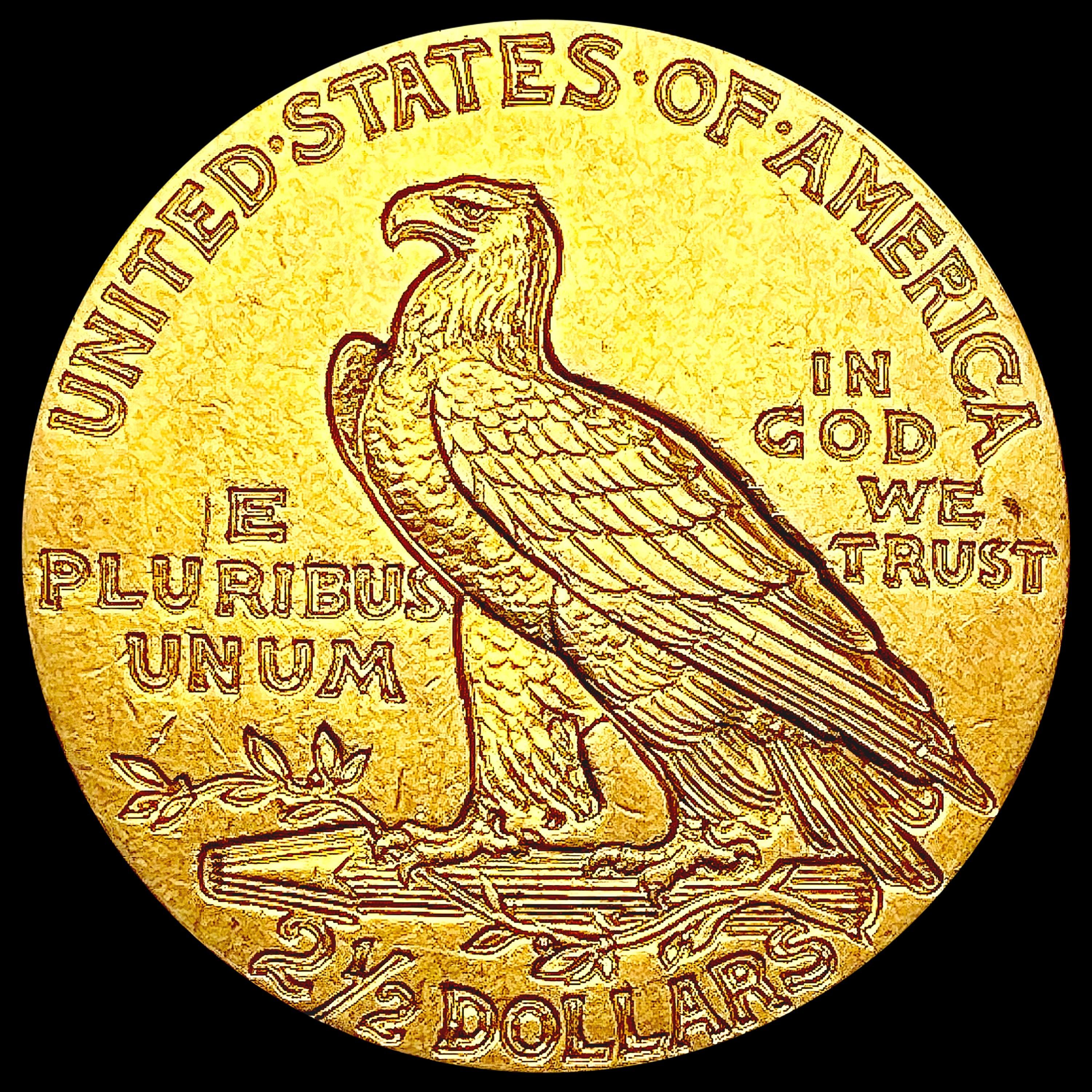 1915 $2.50 Gold Quarter Eagle CHOICE AU