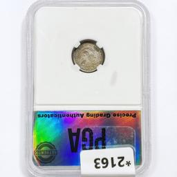 1836 Capped Bust Half Dime PGA MS64