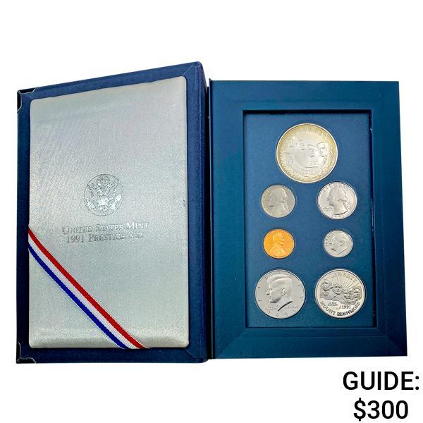 1991 US Prestige Proof Set [7 Coins]