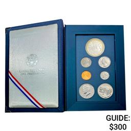 1991 US Prestige Proof Set [7 Coins]
