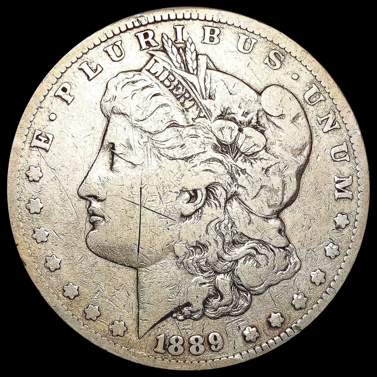 1889-CC Morgan Silver Dollar NICELY CIRCULATED