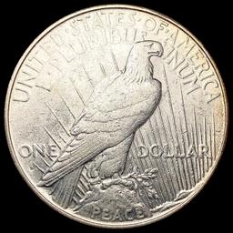 1928-S Silver Peace Dollar CLOSELY UNCIRCULATED