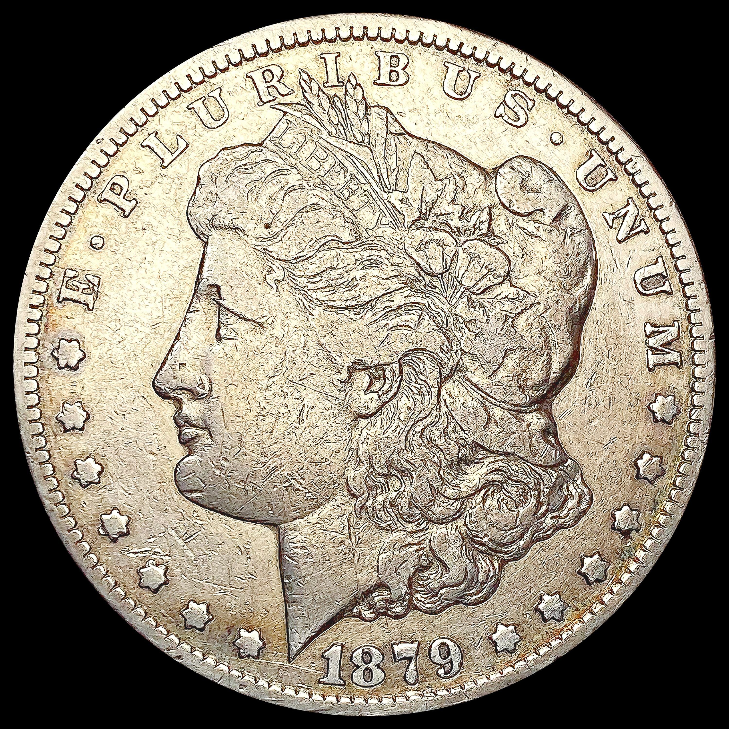 1879-CC VAM-3 Morgan Silver Dollar LIGHTLY CIRCULA