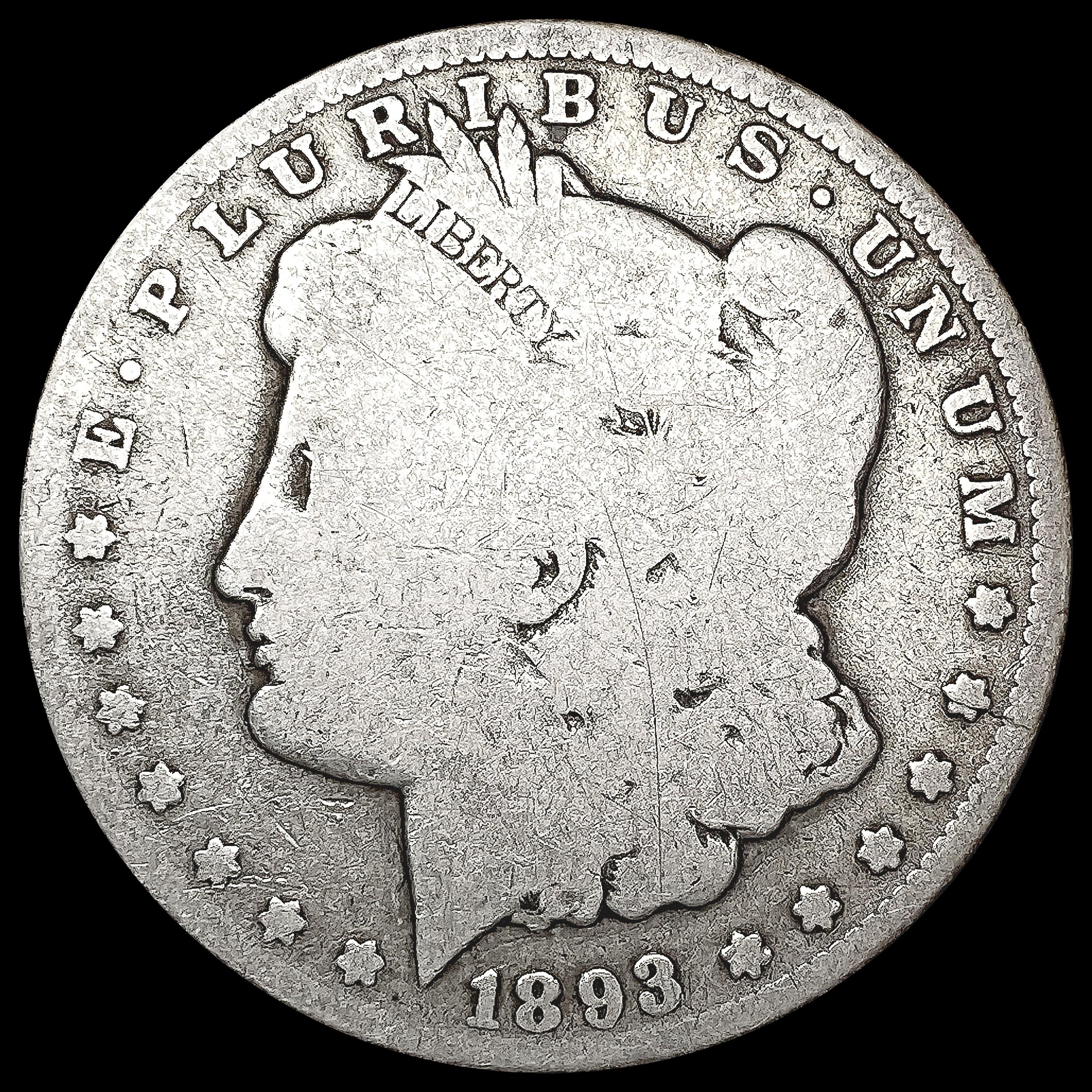 1893-O Morgan Silver Dollar NICELY CIRCULATED