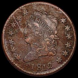 1812 Classic Head Large Cent NICELY CIRCULATED