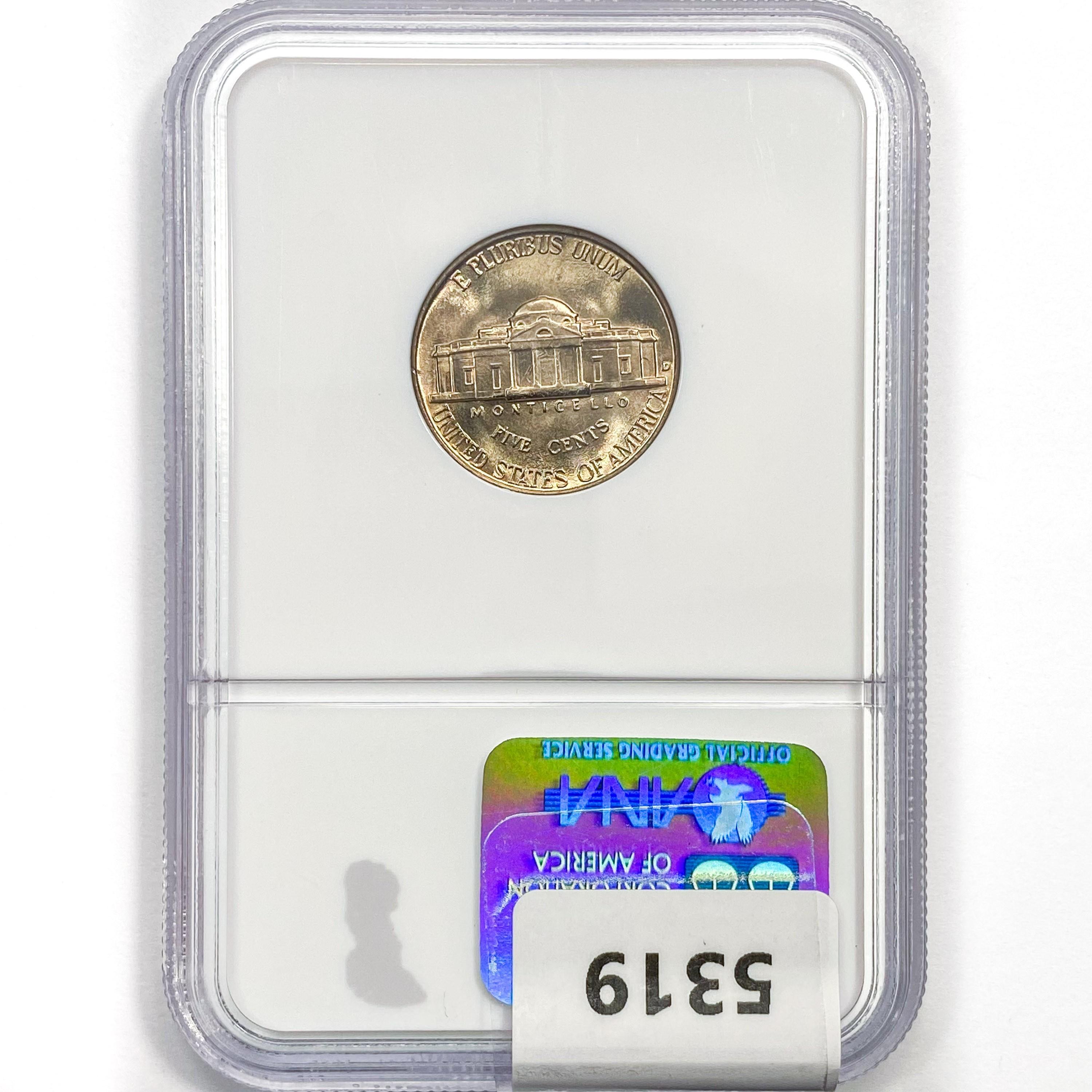 1938-D Jefferson Nickel NGC MS67