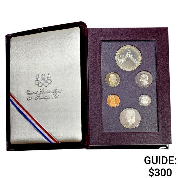 1988 US Prestige Proof Set [6 Coins]