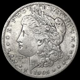 1904-S Morgan Silver Dollar ABOUT UNCIRCULATED