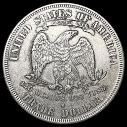 1878-S Silver Trade Dollar CLOSELY UNCIRCULATED