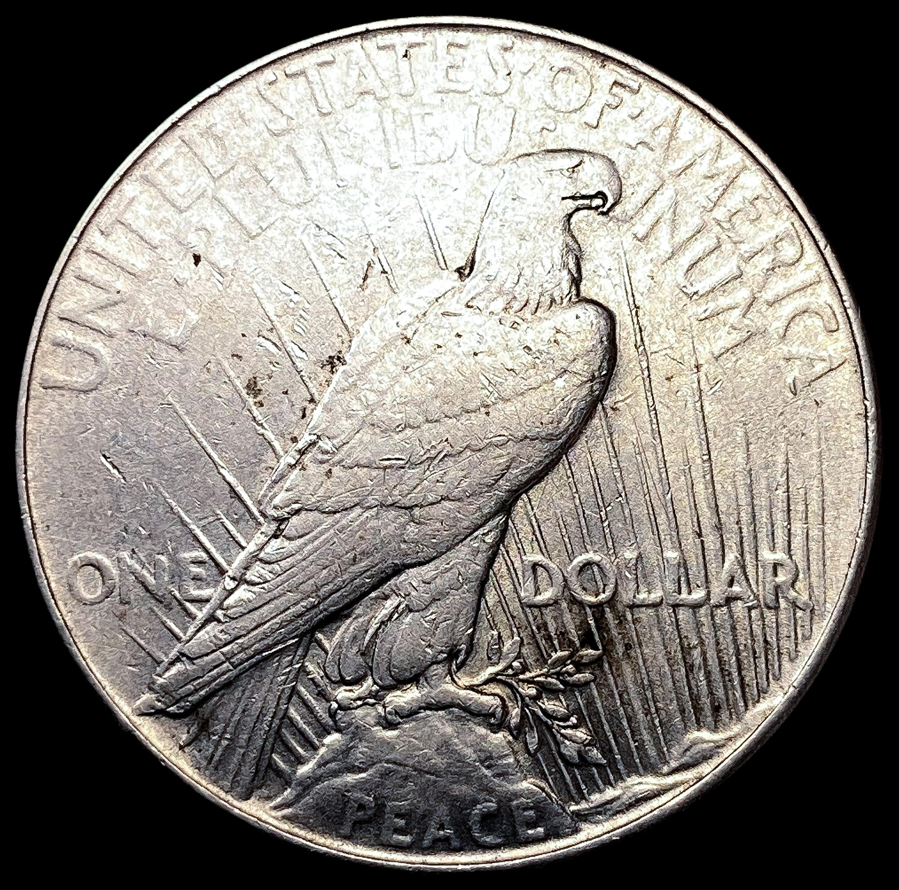 1935 Silver Peace Dollar CLOSELY UNCIRCULATED