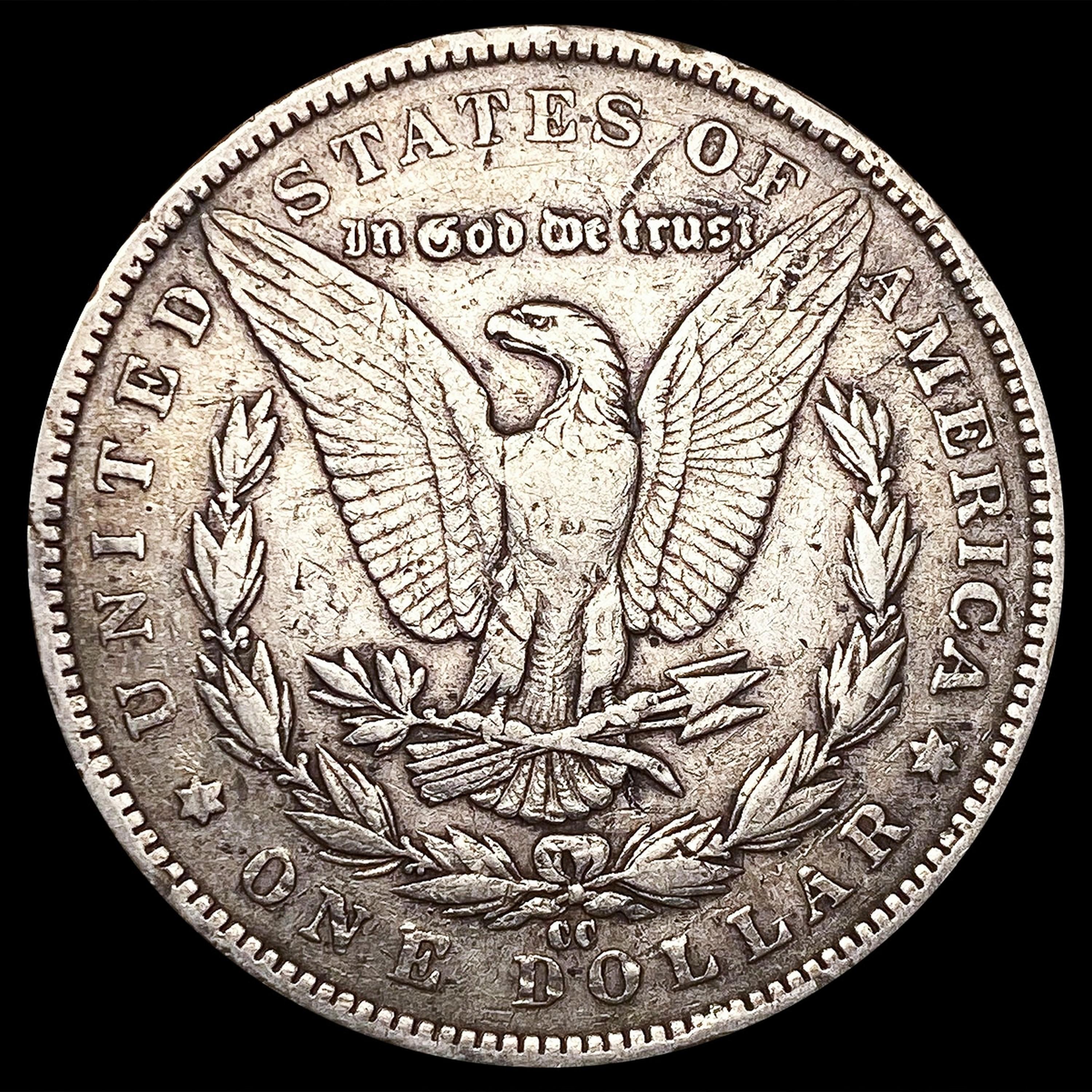 1891-CC Morgan Silver Dollar LIGHTLY CIRCULATED