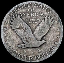 1927-S Standing Liberty Quarter NICELY CIRCULATED