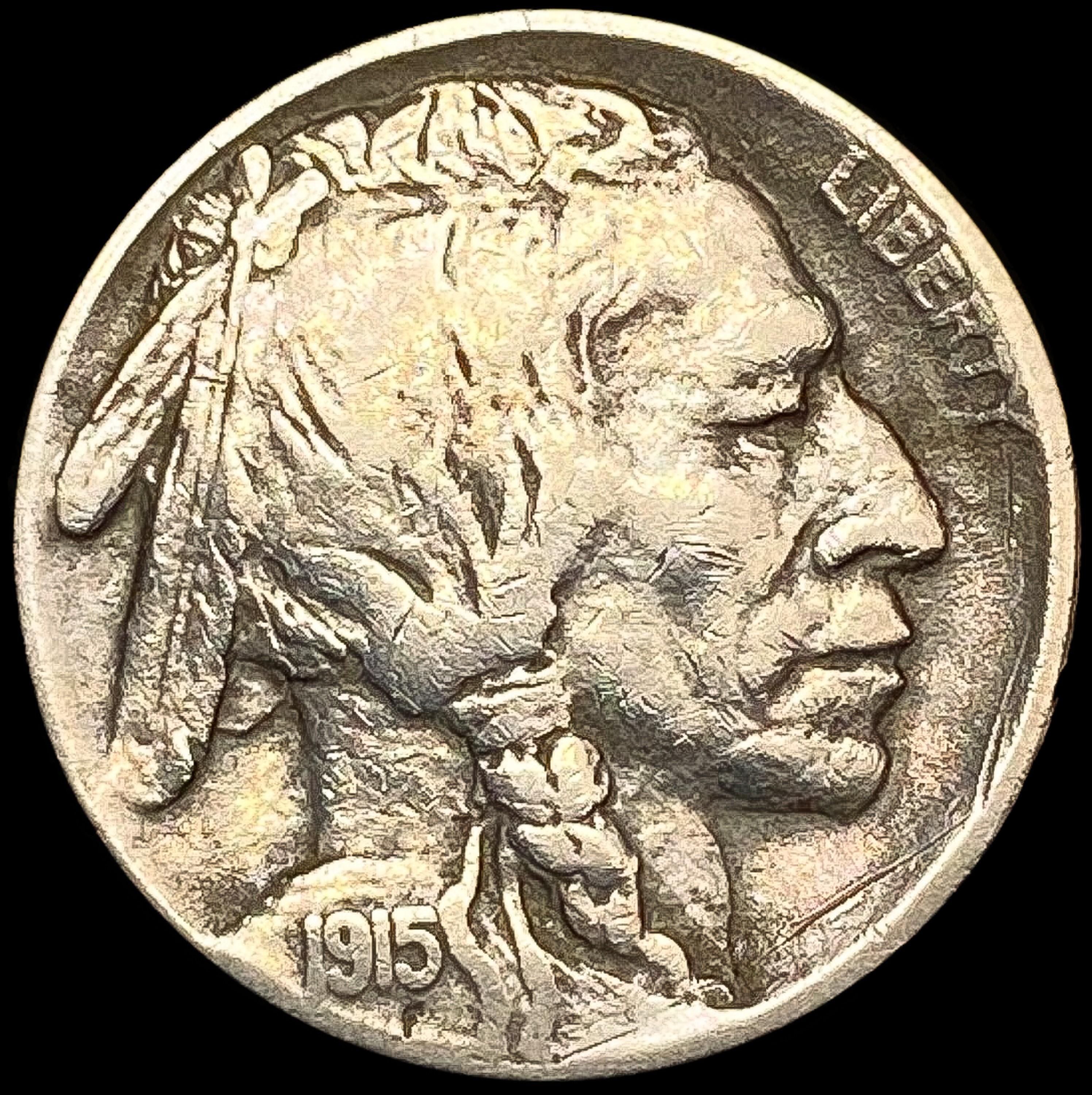 1915-S Buffalo Nickel NEARLY UNCIRCULATED