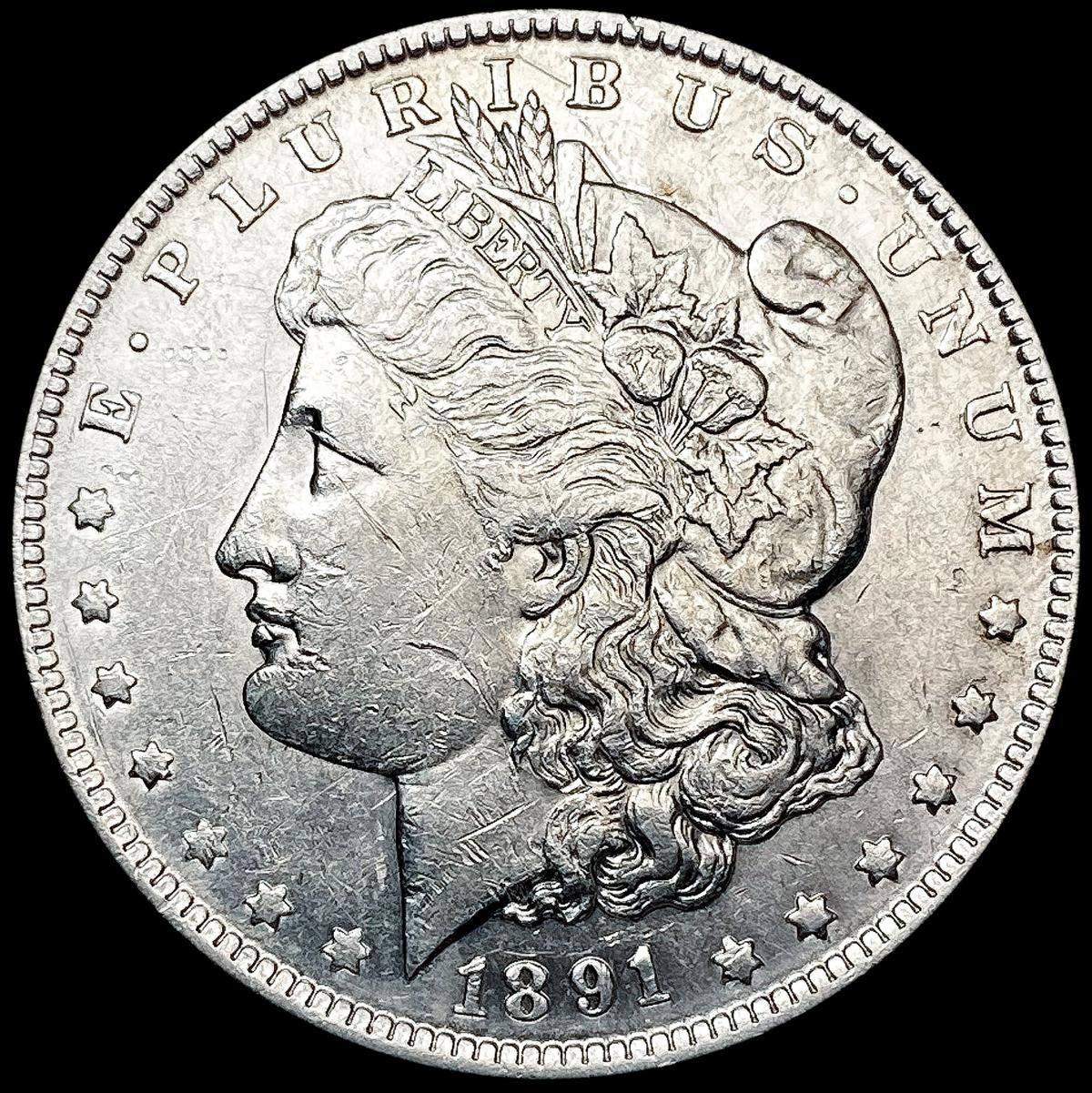 1891-O Morgan Silver Dollar CLOSELY UNCIRCULATED