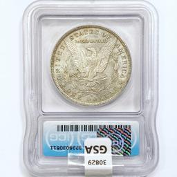 1884-O Morgan Silver Dollar ICG MS65