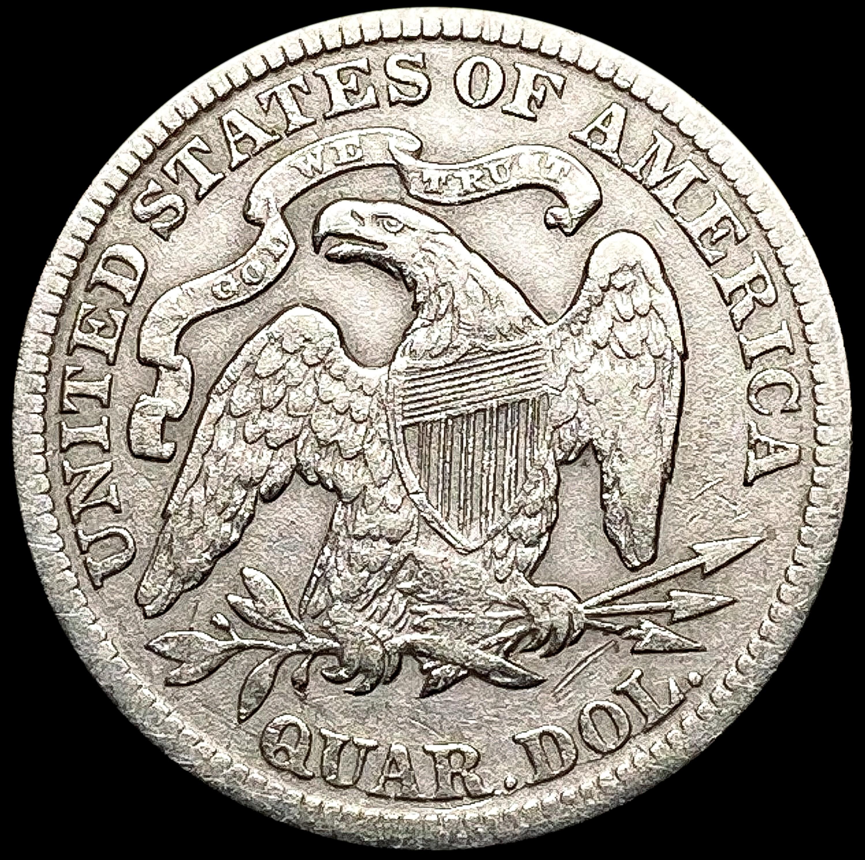 1877 Seated Liberty Quarter CLOSELY UNCIRCULATED