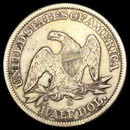 1862-S Seated Liberty Half Dollar HIGH GRADE