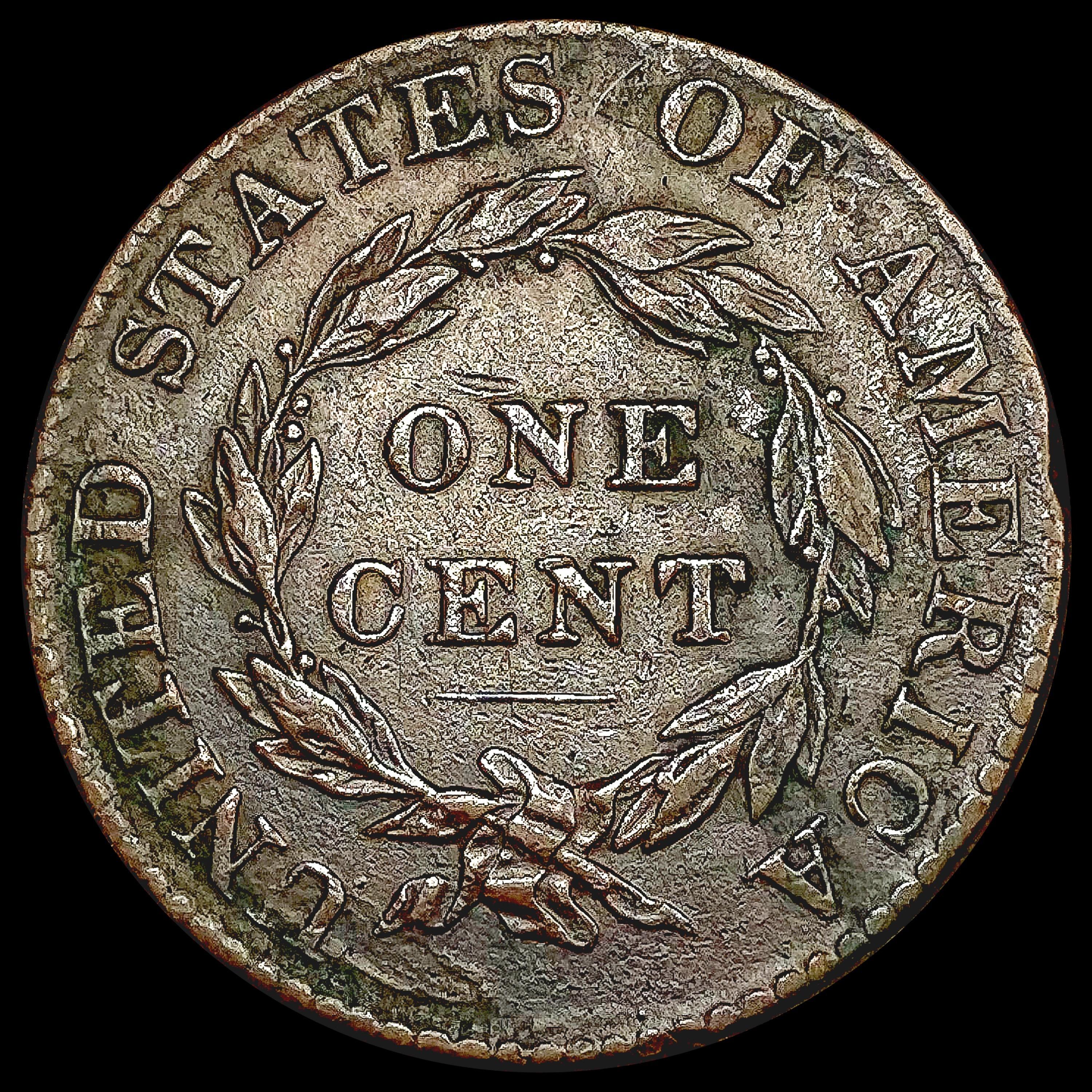 1824 Coronet Head Large Cent LIGHTLY CIRCULATED