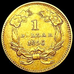 1856 Rare Gold Dollar CLOSELY UNCIRCULATED