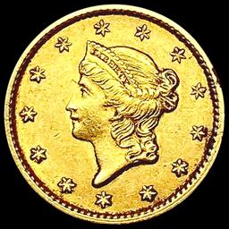 1853 Rare Gold Dollar CLOSELY UNCIRCULATED