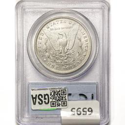1891-O Morgan Silver Dollar PCGS AU50