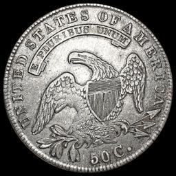 1835 O -103 Capped Bust Half Dollar NEARLY UNCIRCU