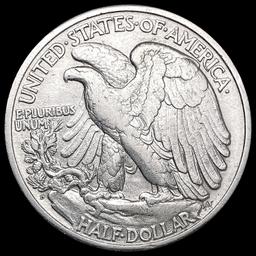 1929-D Walking Liberty Half Dollar CLOSELY UNCIRCU