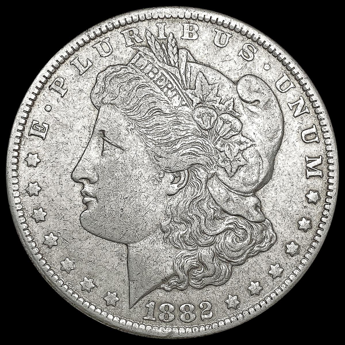 1882-CC Morgan Silver Dollar NEARLY UNCIRCULATED