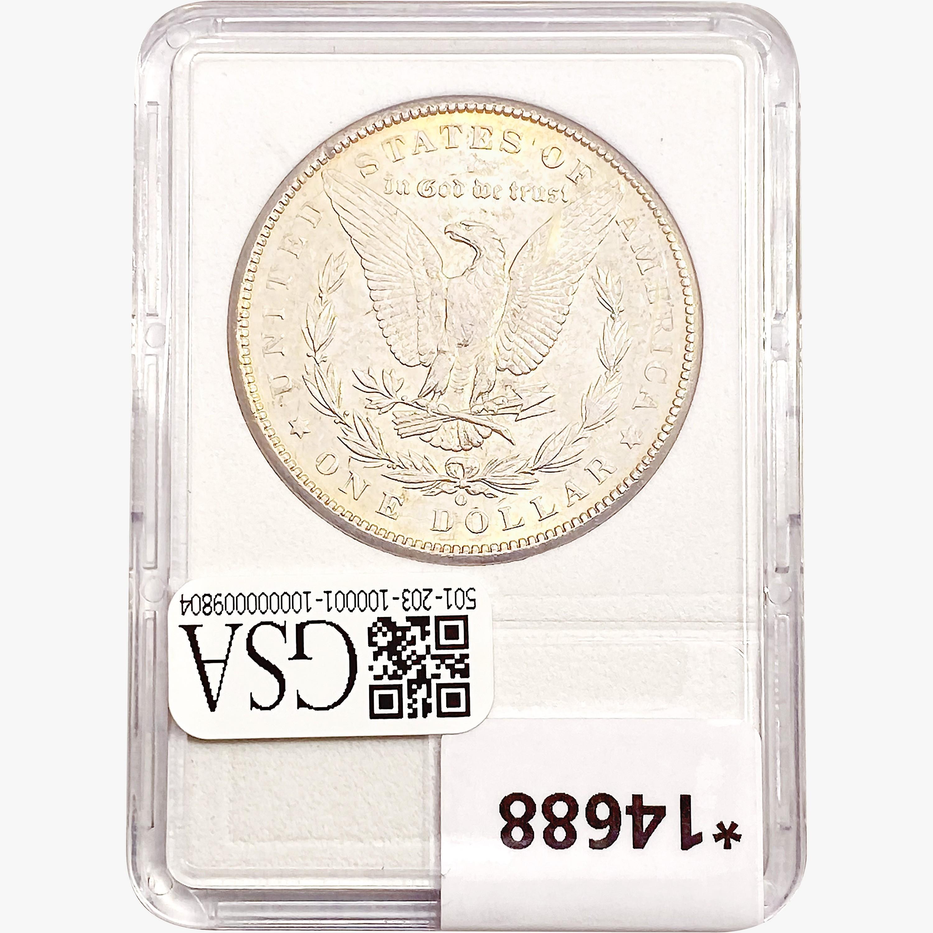 1899-O Morgan Silver Dollar ANGS MS67