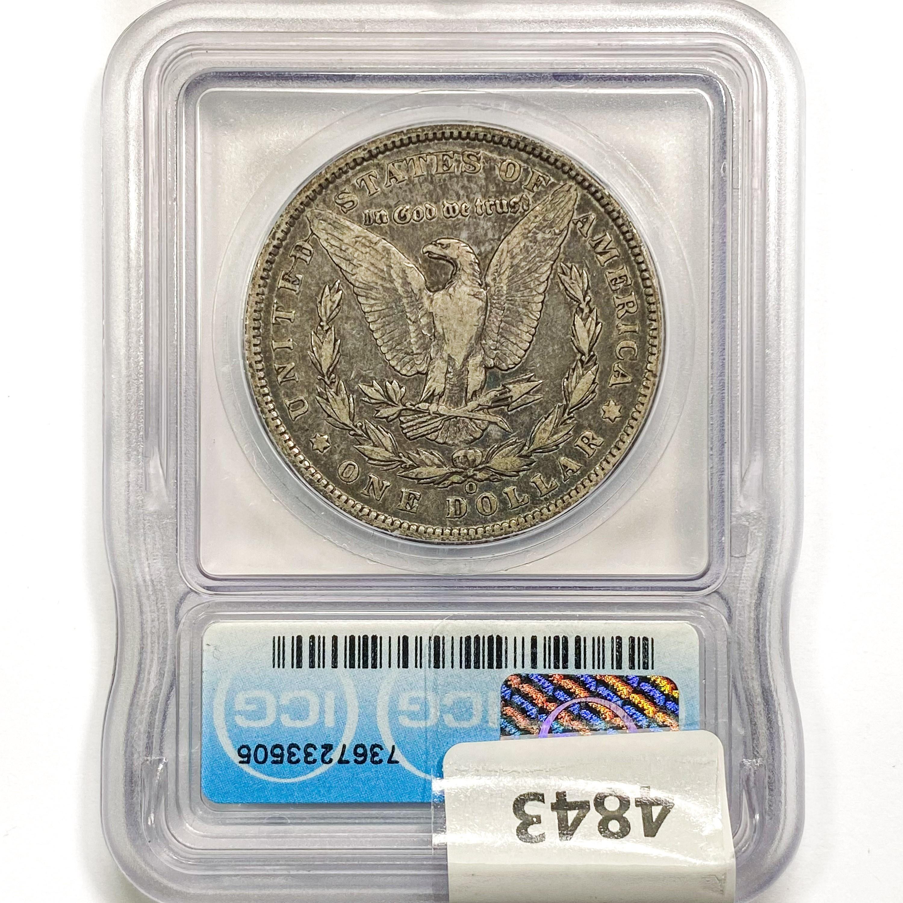 1900-O Morgan Silver Dollar ICG F15