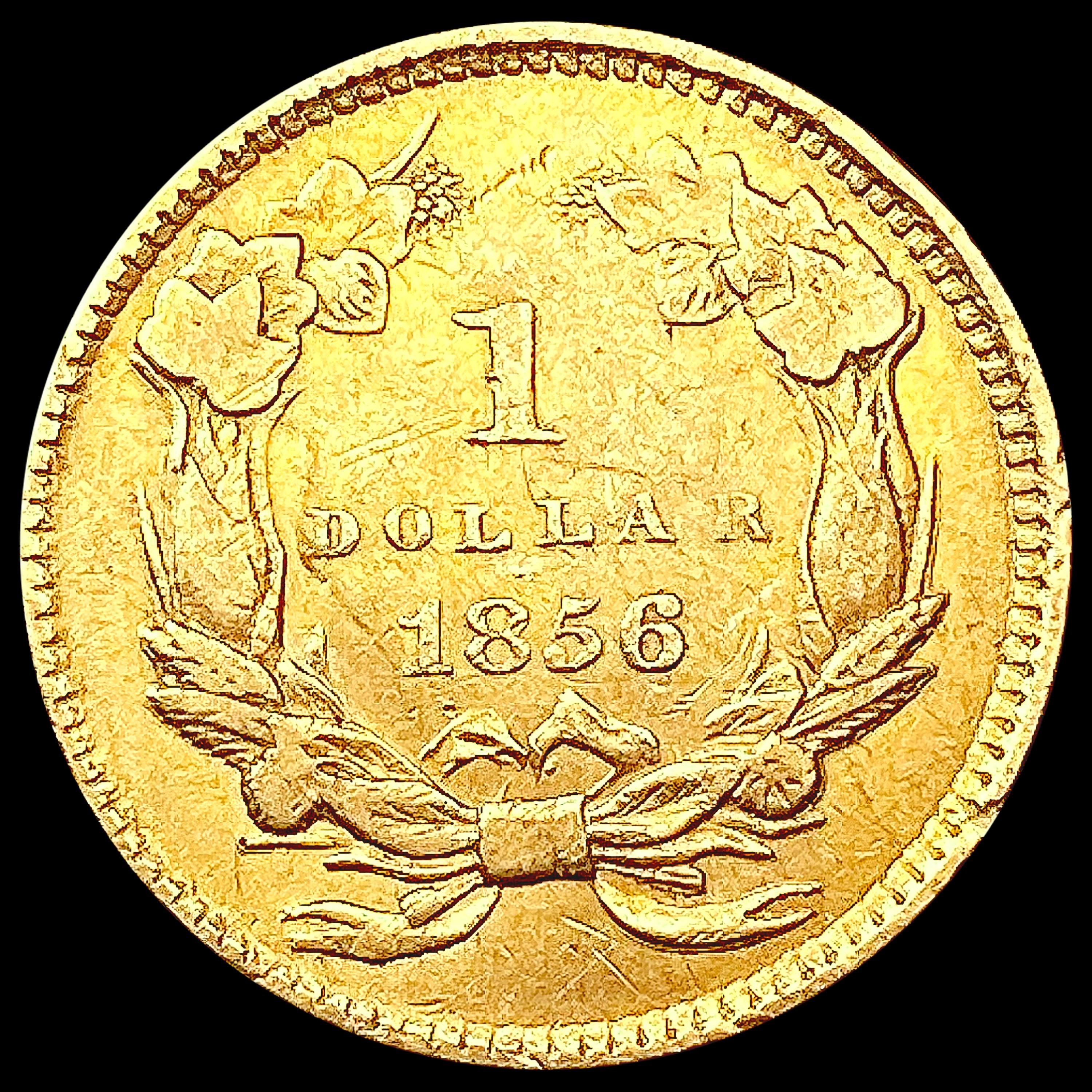 1856 Rare Gold Dollar HIGH GRADE