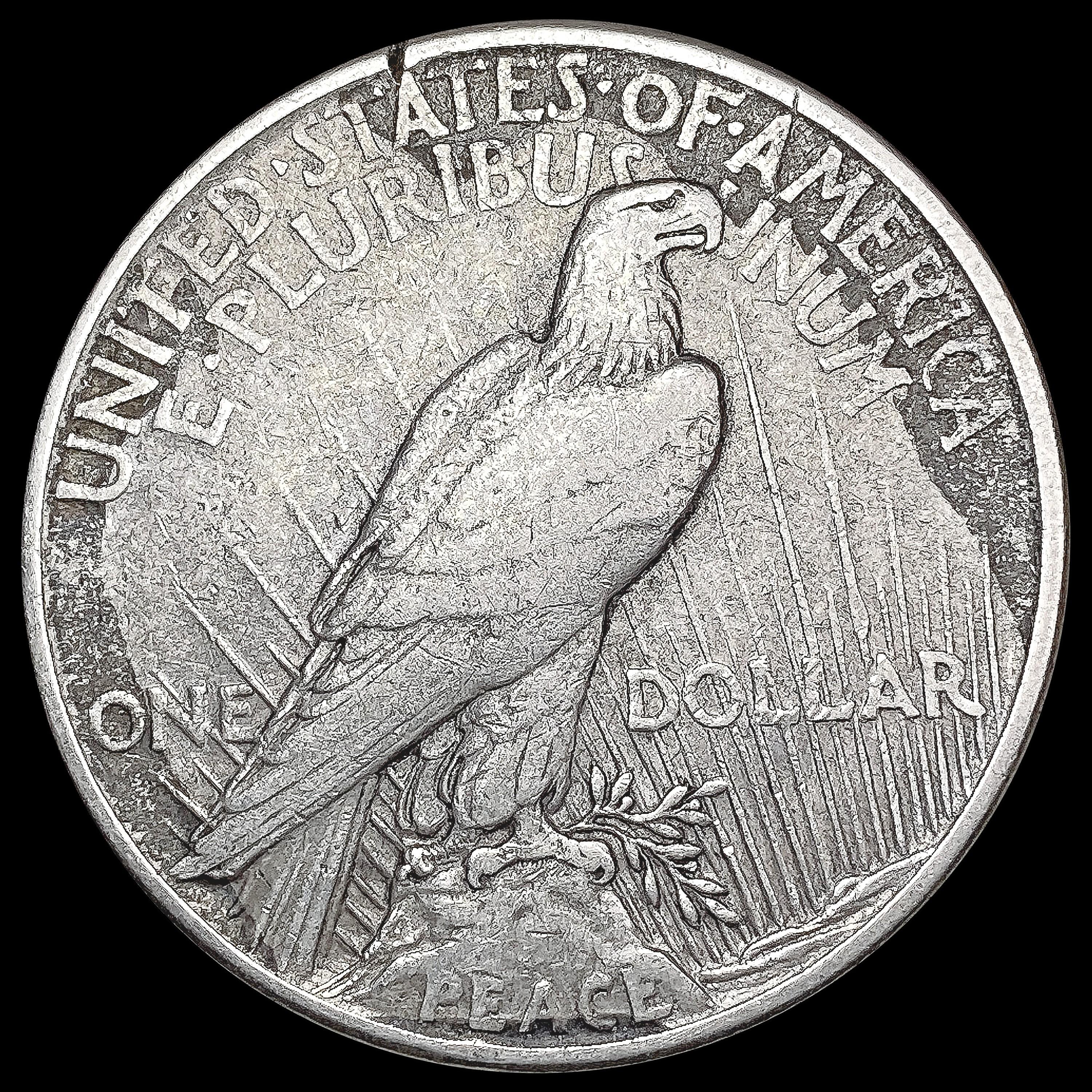 1921 Silver Peace Dollar LIGHTLY CIRCULATED