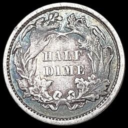 1872 Seated Liberty Half Dime CLOSELY UNCIRCULATED