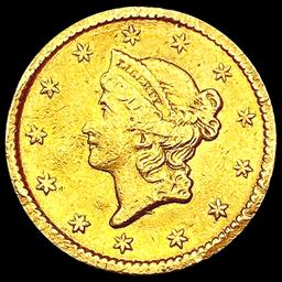 1853 Rare Gold Dollar LIGHTLY CIRCULATED