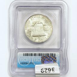 1949-S Franklin Half Dollar ICG MS64