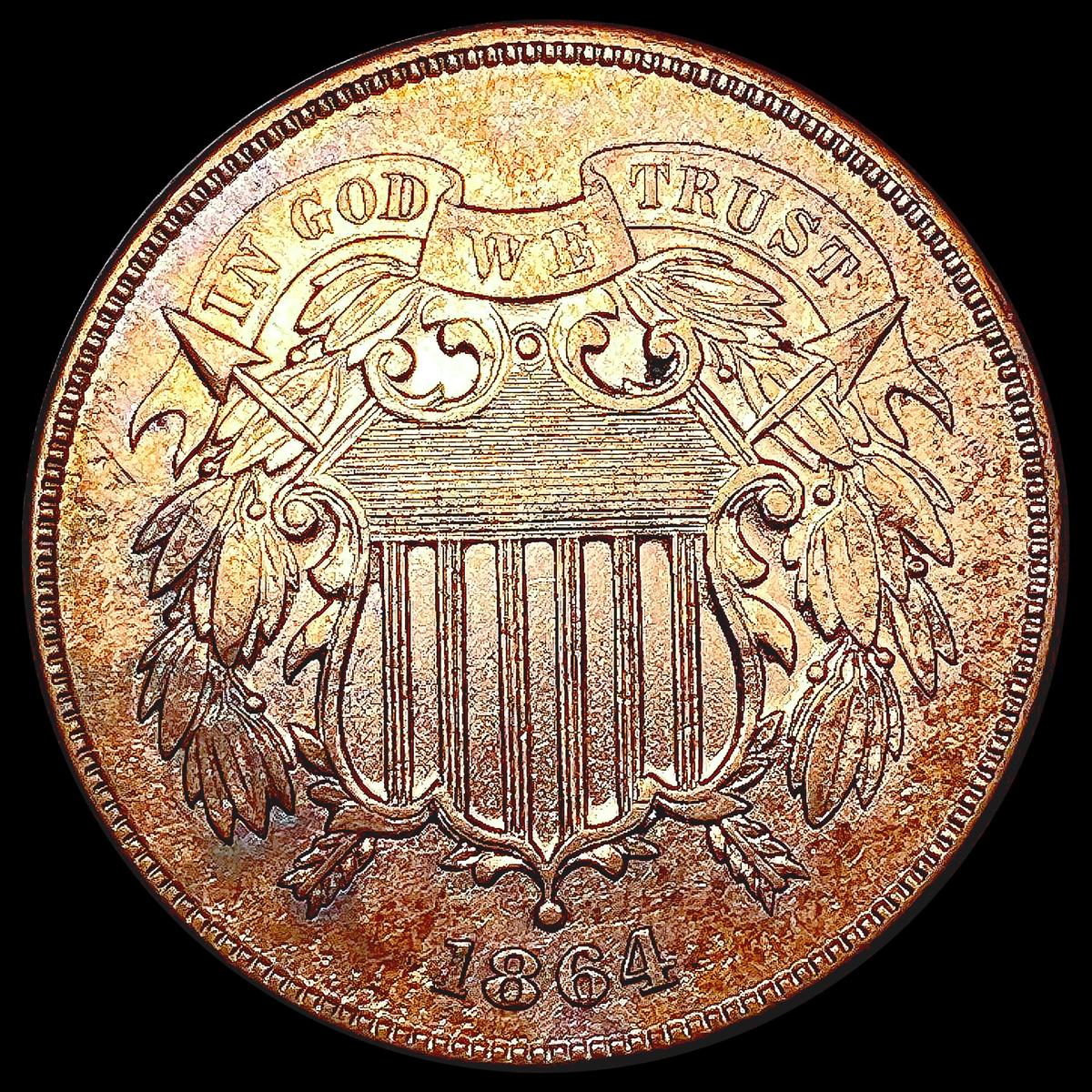 1864 Two Cent Piece UNCIRCULATED