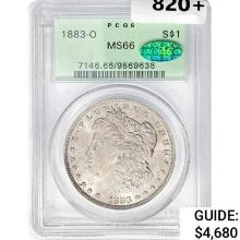 1883-O CAC Morgan Silver Dollar PCGS MS66