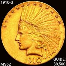 1910-S $10 Gold Eagle UNCIRCULATED