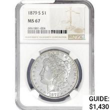 1879-S Morgan Silver Dollar NGC MS67