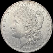 1885-S Morgan Silver Dollar CLOSELY UNCIRCULATED