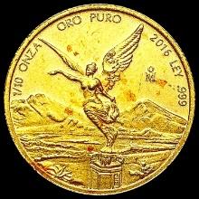 2016 Mexico 1/10oz Gold Libertad CHOICE AU