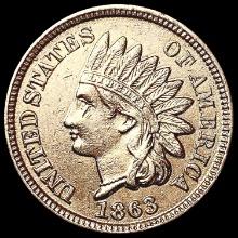 1863 RED Indian Head Cent UNCIRCULATED