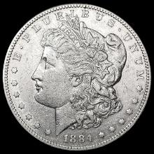 1884-S Morgan Silver Dollar CLOSELY UNCIRCULATED