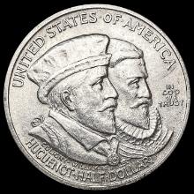 1924 Huguenot Half Dollar UNCIRCULATED