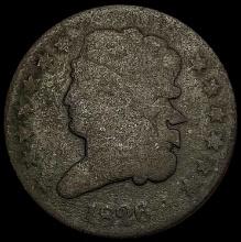 1826 Coronet Head Half Cent NICELY CIRCULATED