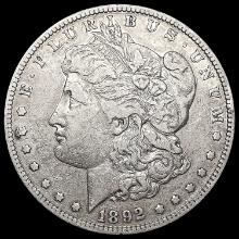 1892-S Morgan Silver Dollar NEARLY UNCIRCULATED