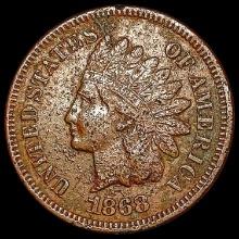 1868 Indian Head Cent NEARLY UNCIRCULATED