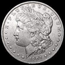 1901 Morgan Silver Dollar CLOSELY UNCIRCULATED