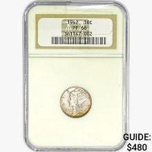 1942 Mercury Silver Dime NGC PF66