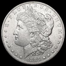 1885-S Morgan Silver Dollar CLOSELY UNCIRCULATED